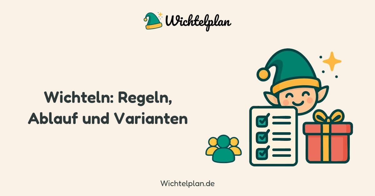 Wichteln: Regeln, Ablauf und Varianten einfach erklärt